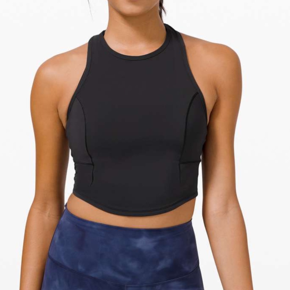 Lululemon Power Thru Tank Top in Black, Size 6